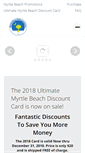 Mobile Screenshot of myrtlebeachpromotions.com